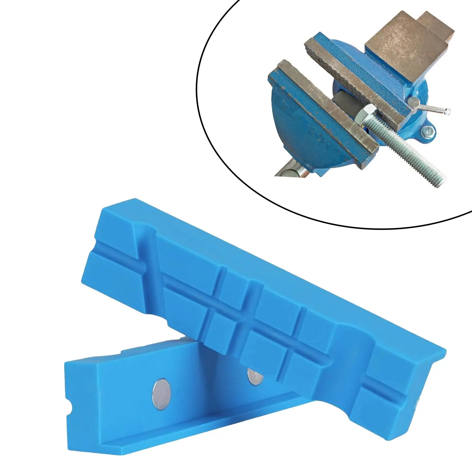 

2 Pieces Protector Multi Groove Accessories Multipurpose Golf Woodworking Vice Jaw Covers