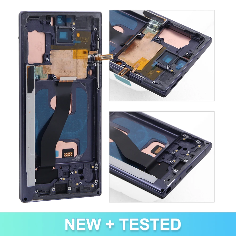 Display Note 10 LCD With Frame Replacement, For Samsung Note 10 N970F Note10 N970 N9700 LCD Touch Screen Digitizer Assembly