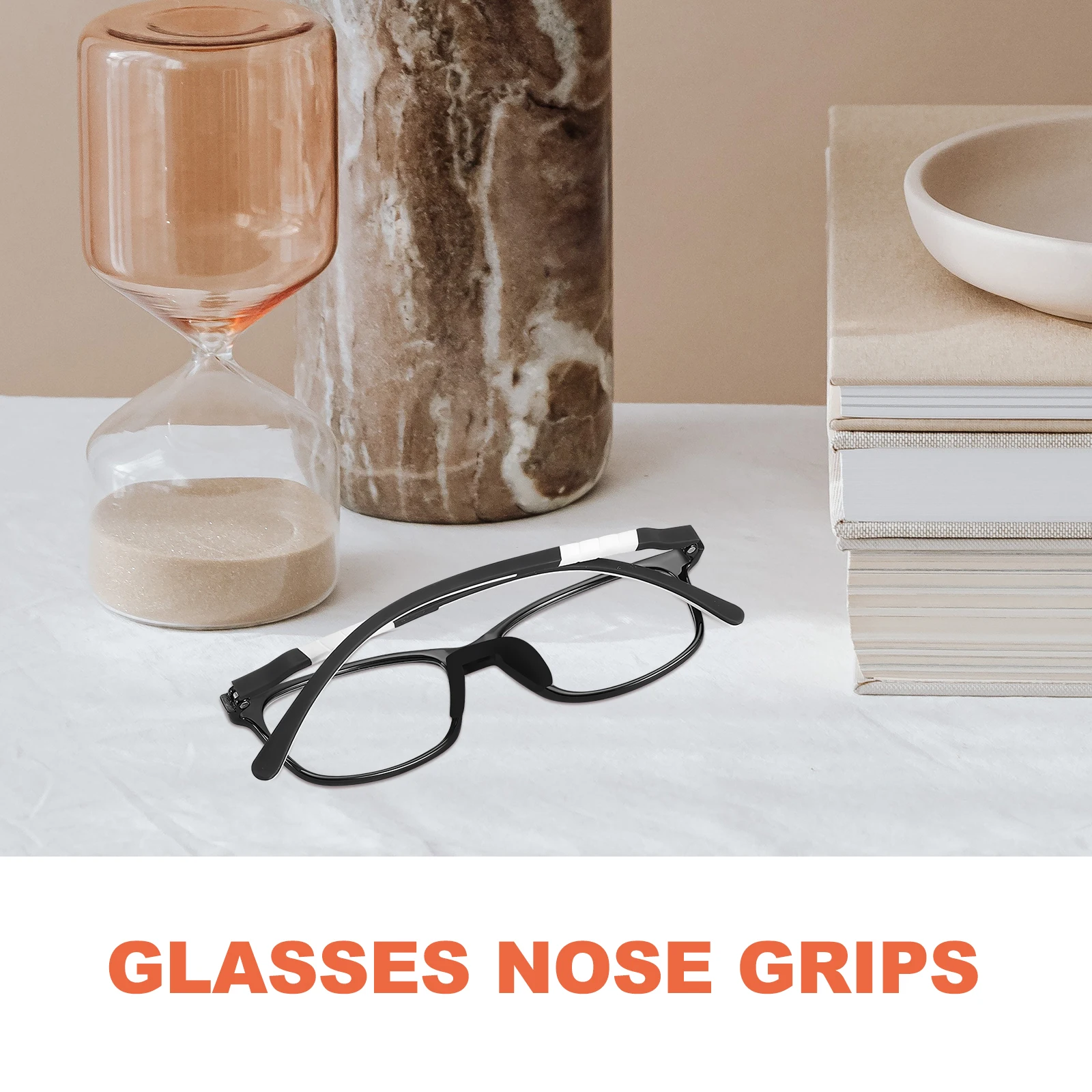 

10pcs Pads Silica Gel Cushions Non Slip Suitable Glasses Nose Grips Various Nonslip Nose Pad Frames Accessories