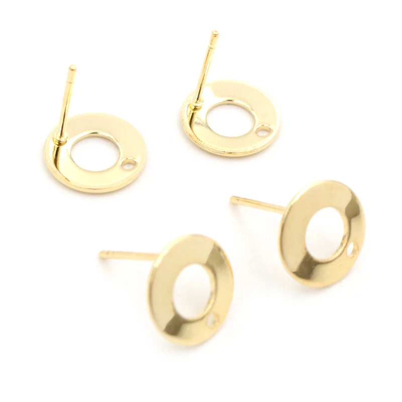 20 Stks/partij 316 Rvs Geometrische Star Moon Earring Stud Earring Berichten Connector Voor Diy Earring Sieraden Maken Levert