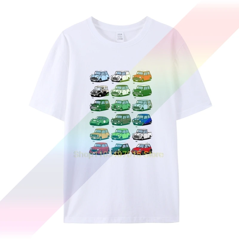 2019 austin mini printed tshirt Men's Summer Style austin mini Cooper Austin Classic Car T Shirt Short Sleeve Tee