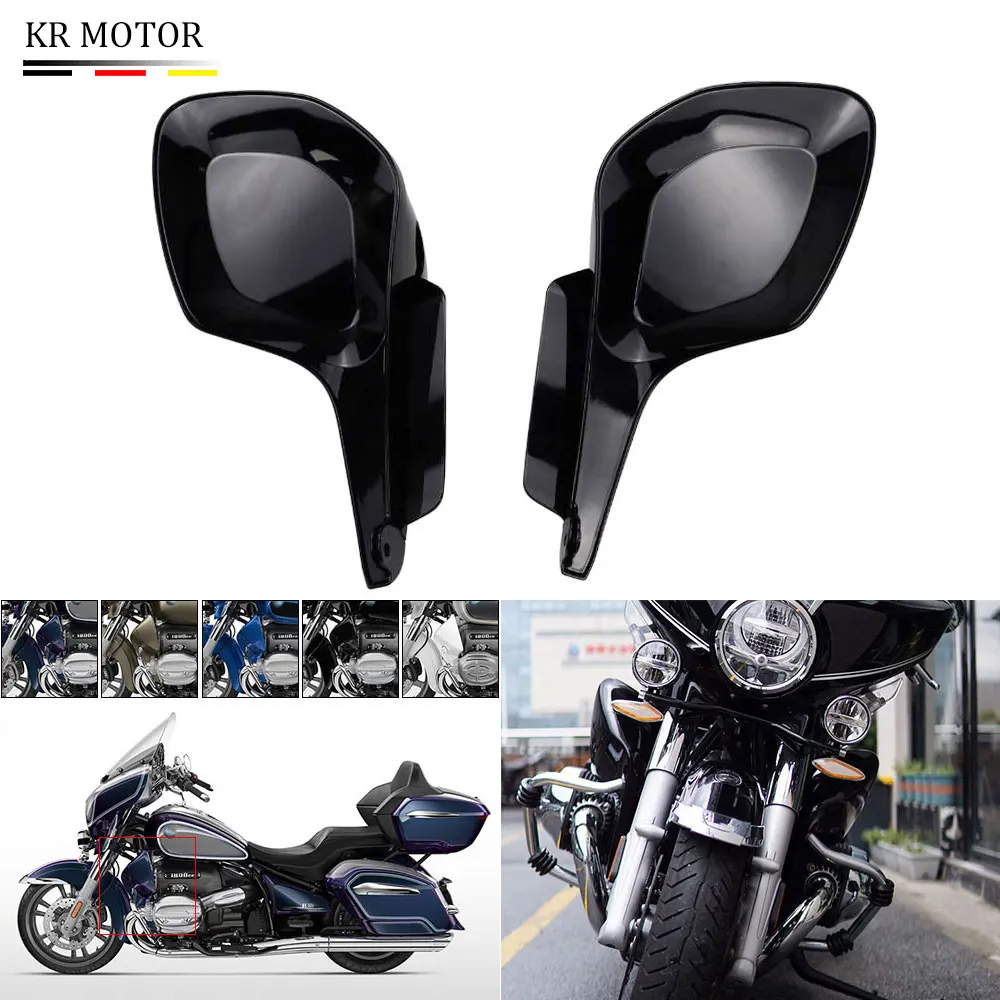 

Fit R 18 B Motorcycle Side Fairings Foot Protection Guards Foot Wind Shield Deflector For BMW R18 Classic R18B Transcontinental