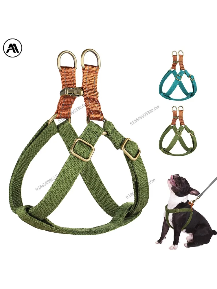 Harnais en maille et Nylon pour chien, gilet de marche réglable pour chiot et chat, pour petits et moyens chiens, Chihuahua, Pitubull, Yorkshire