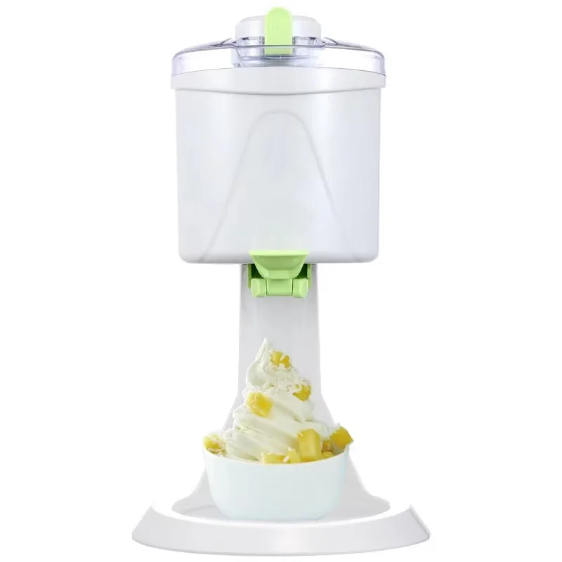 1L Large Capacity Automatic Mini Ice Cream Machine DIY Homemade Children's Ice Cream Maker 10 Minutes Fast Making Tool