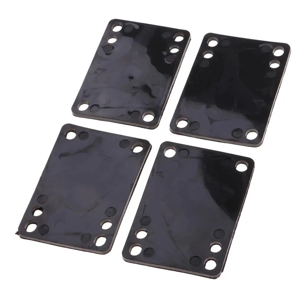 

MagiDeal 4PCS Skateboard Riser Pads Longboard Shockpads Trucks Decks Tools