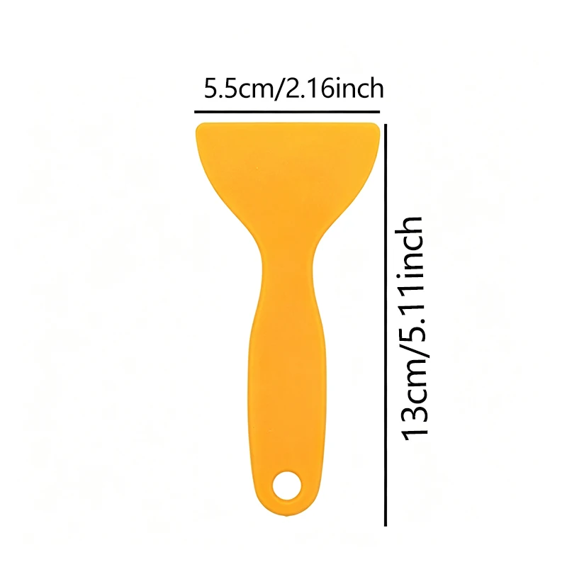 Plastic Resin Removal Scraper, Flexible Paint Scraper, Putty Knife, Bubble Remover, Sticker Installation Tool, Vinyl Scraper