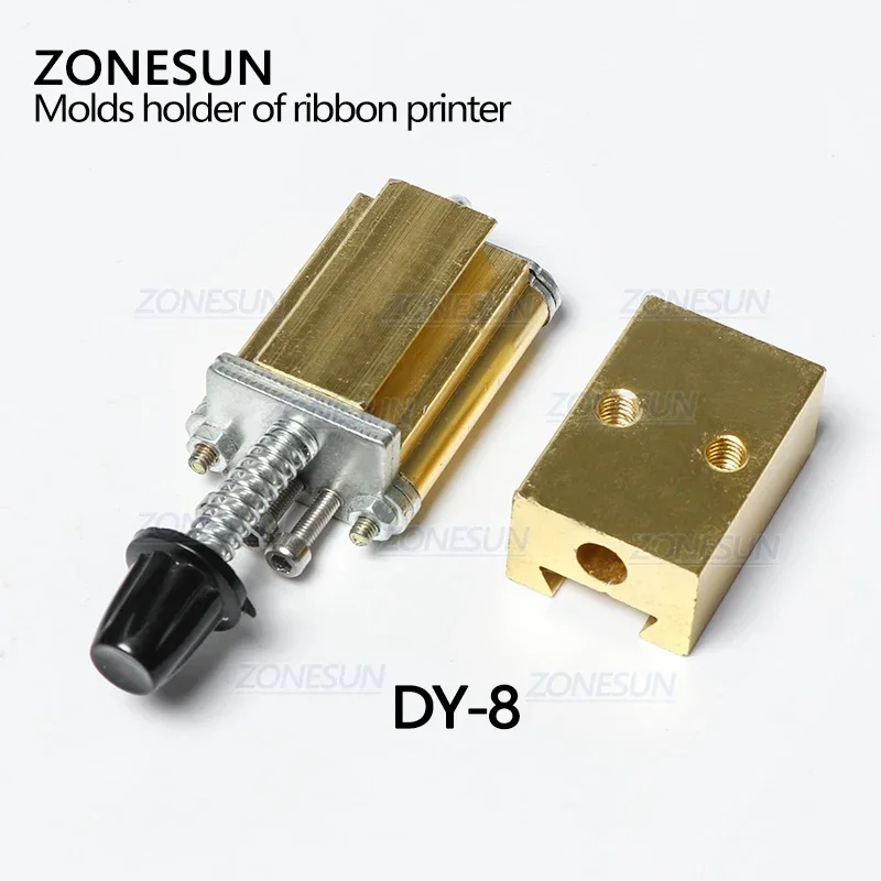 ZONESUN リボンプリンター DY8 数字と文字のモールドホルダー 5 個サーマルリボン dy-8 HP241 印刷機ツールパーク