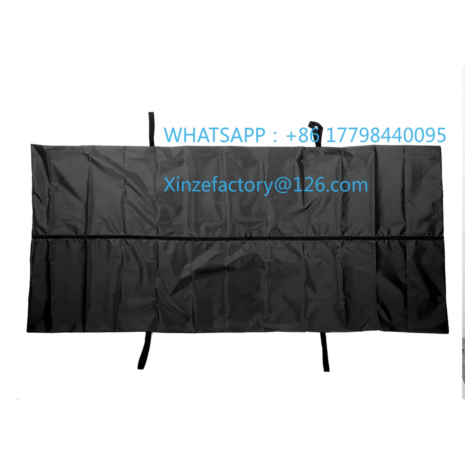 

Настраиваемая сумка для экстренных трупов, сумки для мертвых тела, усиленная ручка, защита от протечек, ткань Оксфорд двойного назначения, черный для похорон