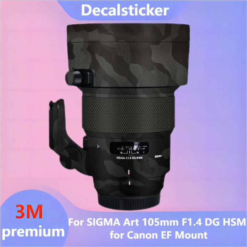 

Для SIGMA Art 105 мм F1.4 DG HSM для Canon EF Mount наклейка на рассеиватель защитная наклейка защита от царапин пленка art105 f/1,4