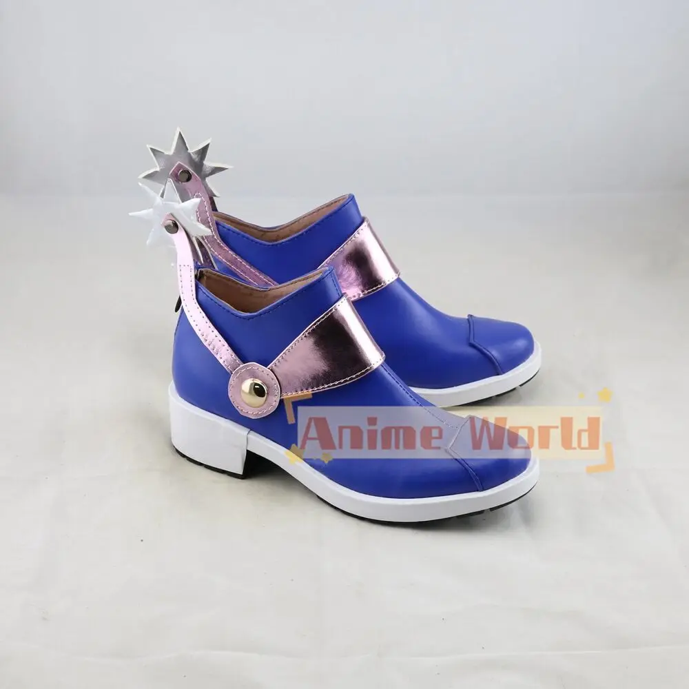 Scarpe Cosplay Le Bizzarre Avventure di JoJo STAHLKUGELLAUF Johnny Joestar Schuhe Costume di Carnevale di Halloween Personalizza