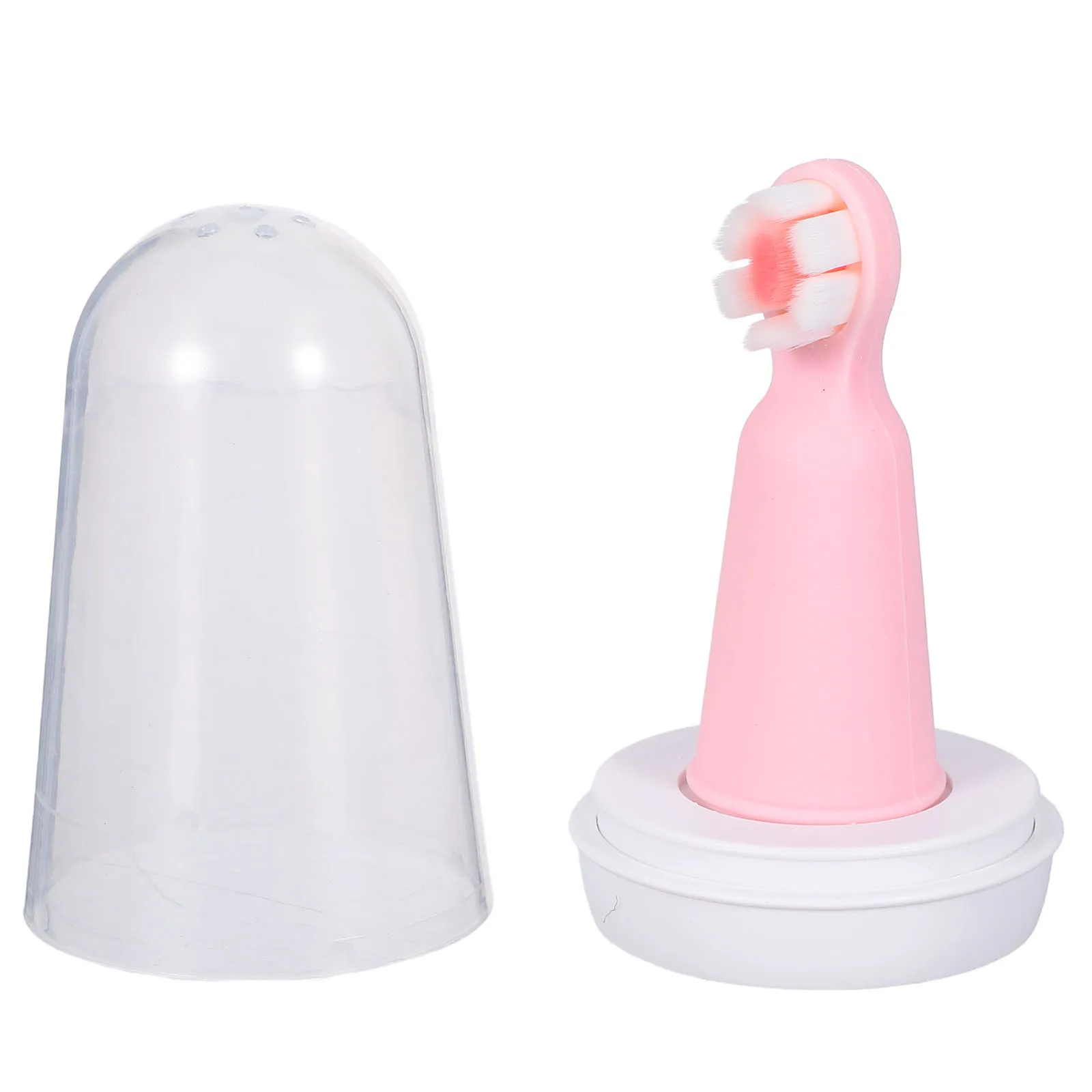 

Cleaning Artifact Silicone Toothbrush Toddler s Liquid Finger with Case