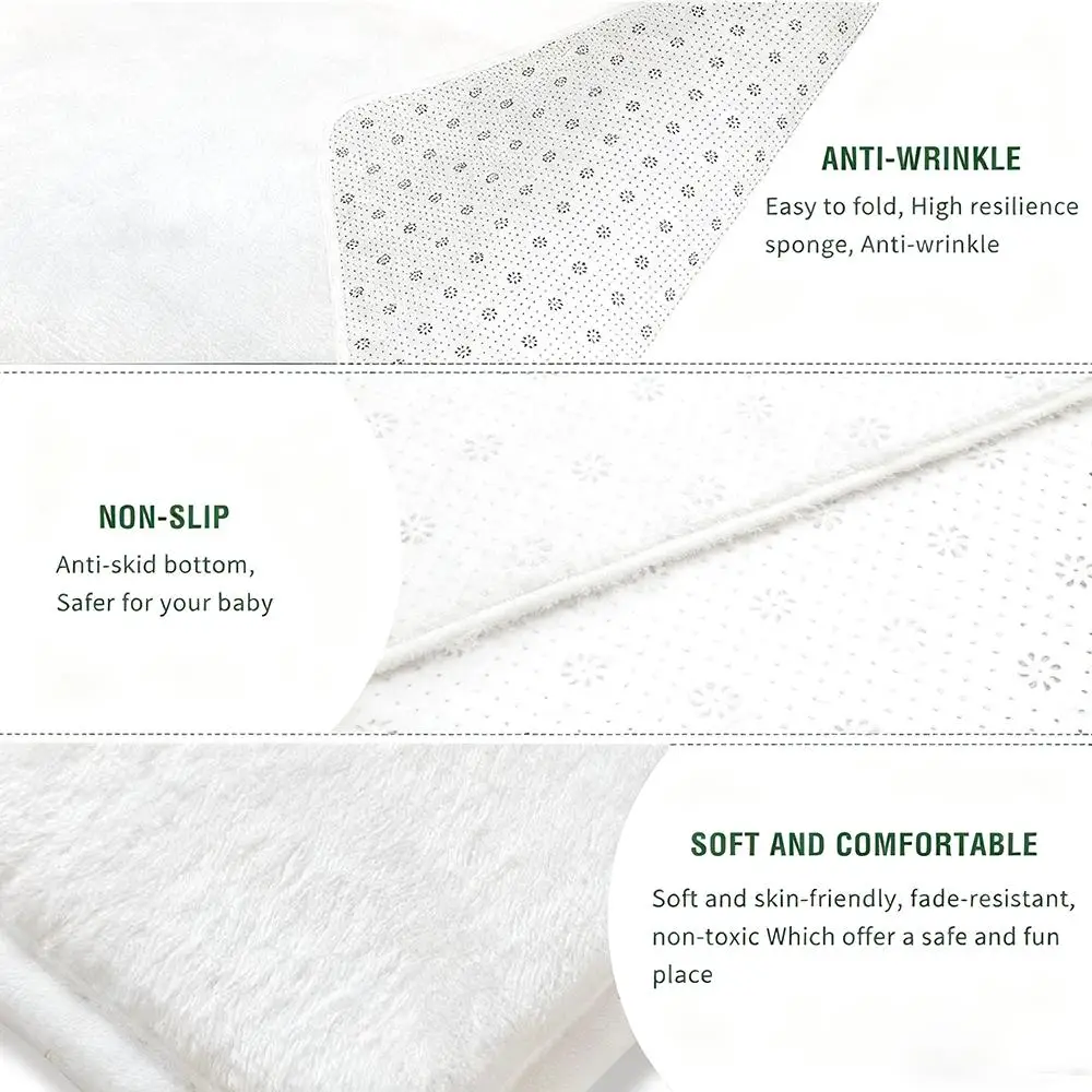 MONSTER Floor Mat Soft Thickened Absorbent Non-Slip Bedroom Living Room Door Mat Home Decor Flannel Rugs view 6