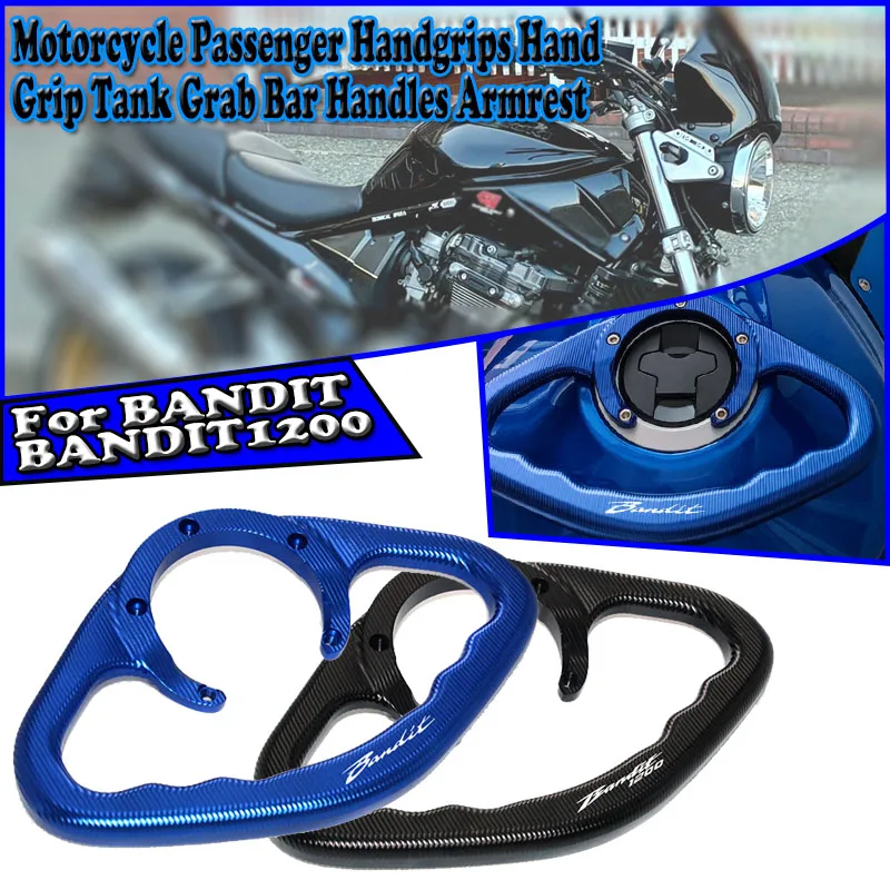 Pour GSF1250 GSF650 Bandit 650 GSF 650 1200 650S 1200S CNC poignées de passager de moto poignée de réservoir poignées de barre d'appui accoudoir