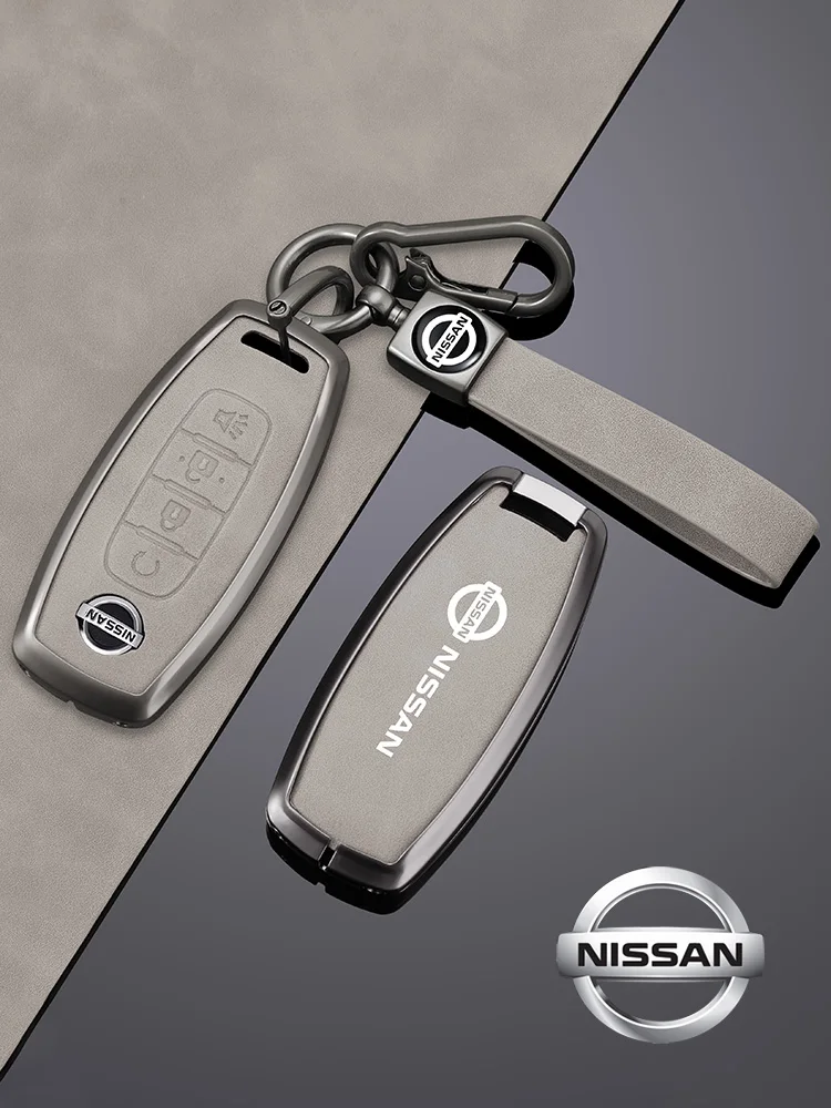 Étui pour clé de voiture à 3 ou 4 boutons, coque pour Nissan x-trail T33 Qashqai J12 Teana Altima Ariya 2022 2023, accessoires porte-clés