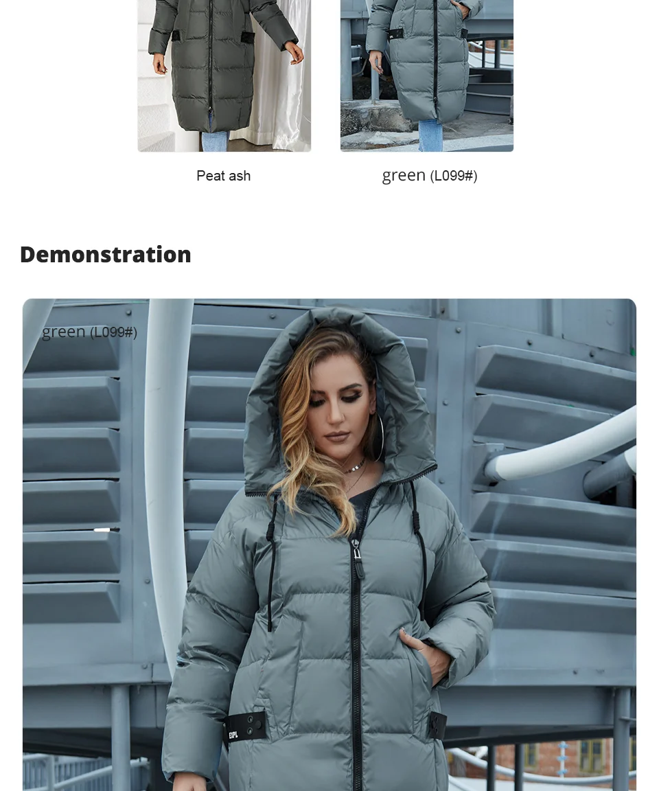 Astrid 2022 Winter new arrival down jacket women loose clothing outerwear quality with hood Plus Size fashion style coat AR-7038