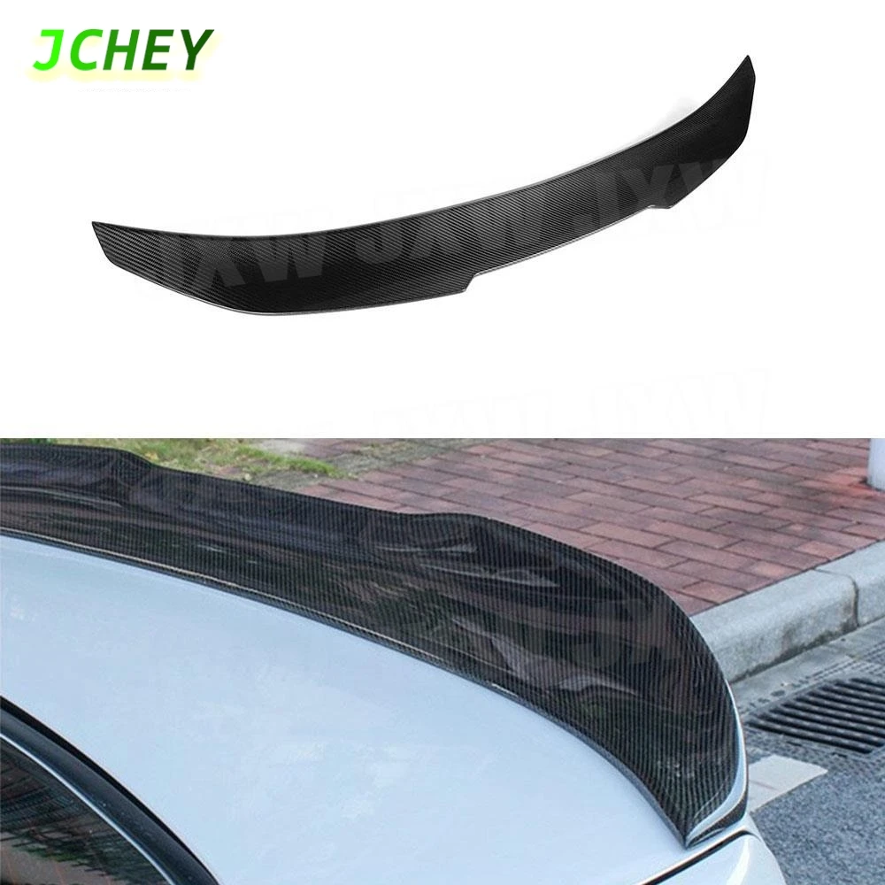 

JCHEY Углеродное волокно, спойлер на заднее крыло багажника для BMW 3 серии E92 M3 Coupe 2006-2012, задний багажник, спойлер на крыло