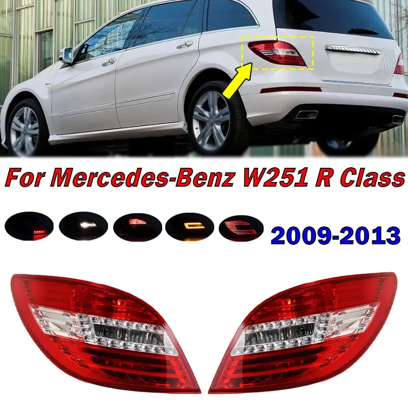 Car Exterior Accessories For Mercedes-Benz W251 R Class 2009-2013 Rear Tail Light Siganl Lamp Brake Right Taillight Assembly NEW