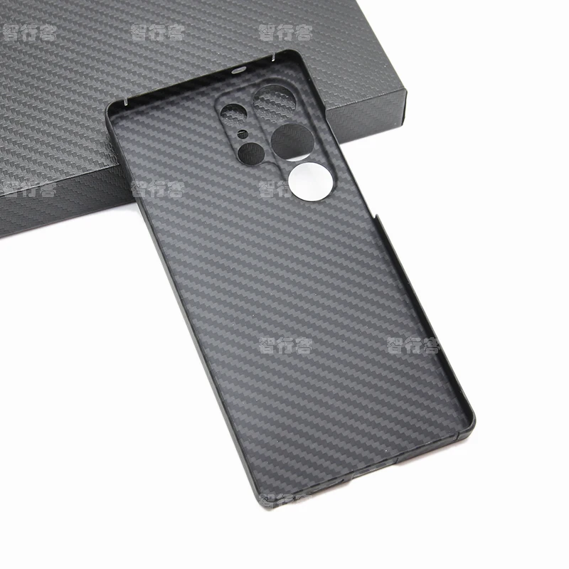 ZXKE Fibre Phone Case For Samsung Galaxy S25Ultra Cover Light Thin High-strength Aramid Fiber Material Protective Shell