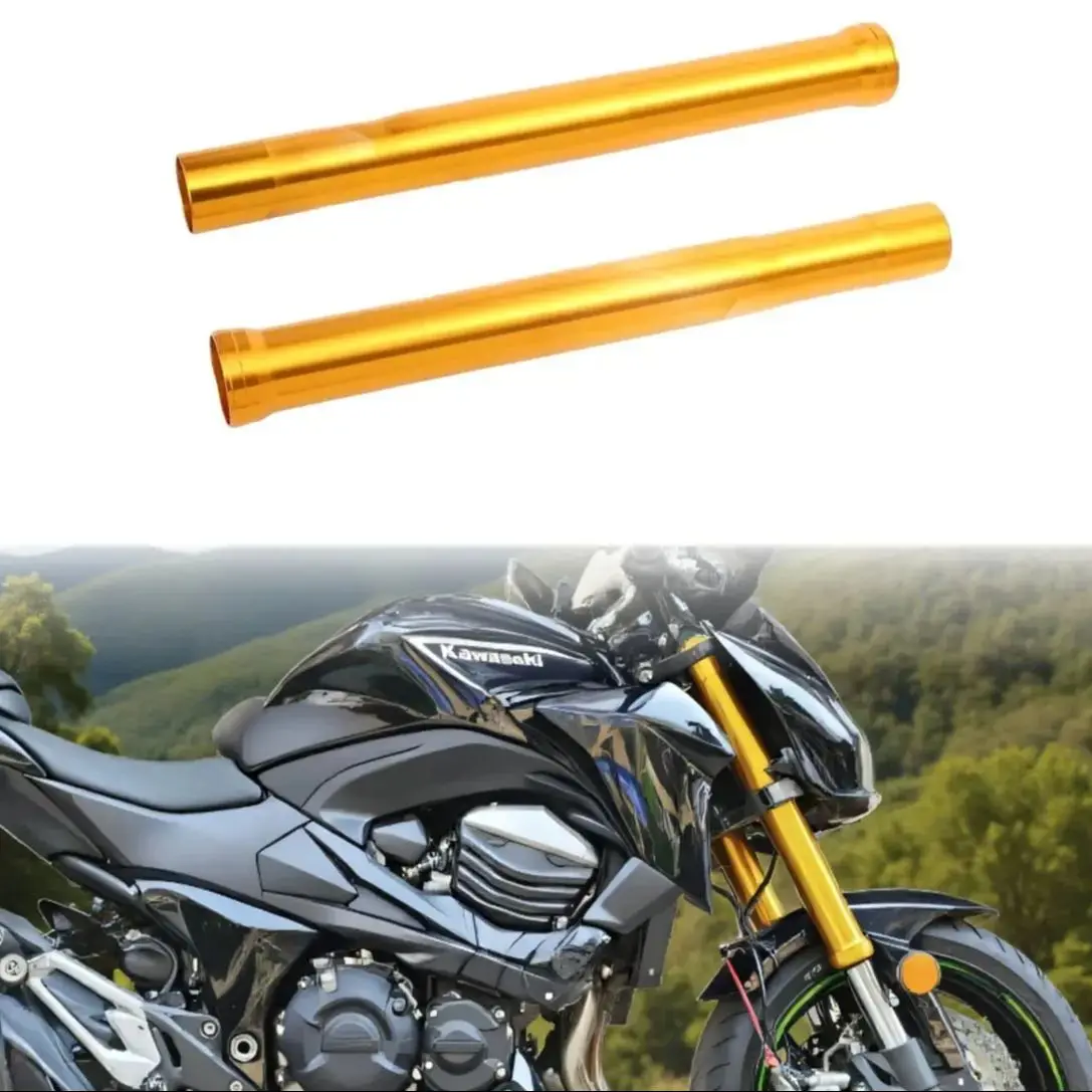 Motorcycle Fork Accessories 453mm Front Fork Outer Tubes Pipes Outer Fork Tubes Gold for HONDA CBR600RR CBR 600RR 2007-2012