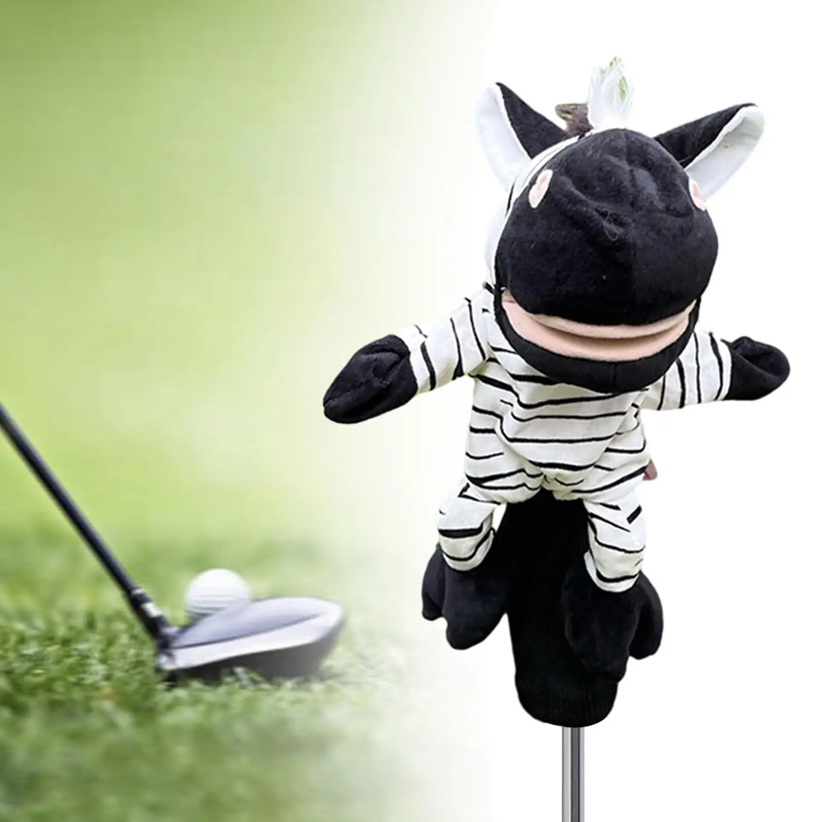 

Golf Wood Headcover Protective Sleeve Novelty Long Neck Golf Club