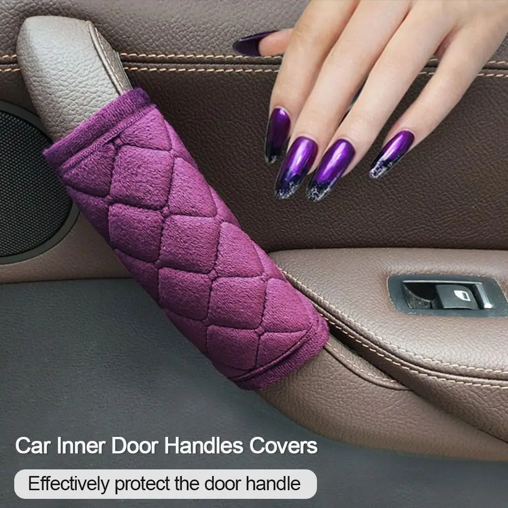 Modification Door Handrail Covers Handle Protective Cover Door Handle Protector Automobile Interior Parts Door Trim Cover