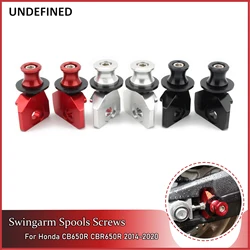 Motorcycle Chain Adjustment Frame Swingarm Spools Slider For Honda CBR650R CB650F CBR650F CB650R 2014-2023 Rear Fork Axle Stand