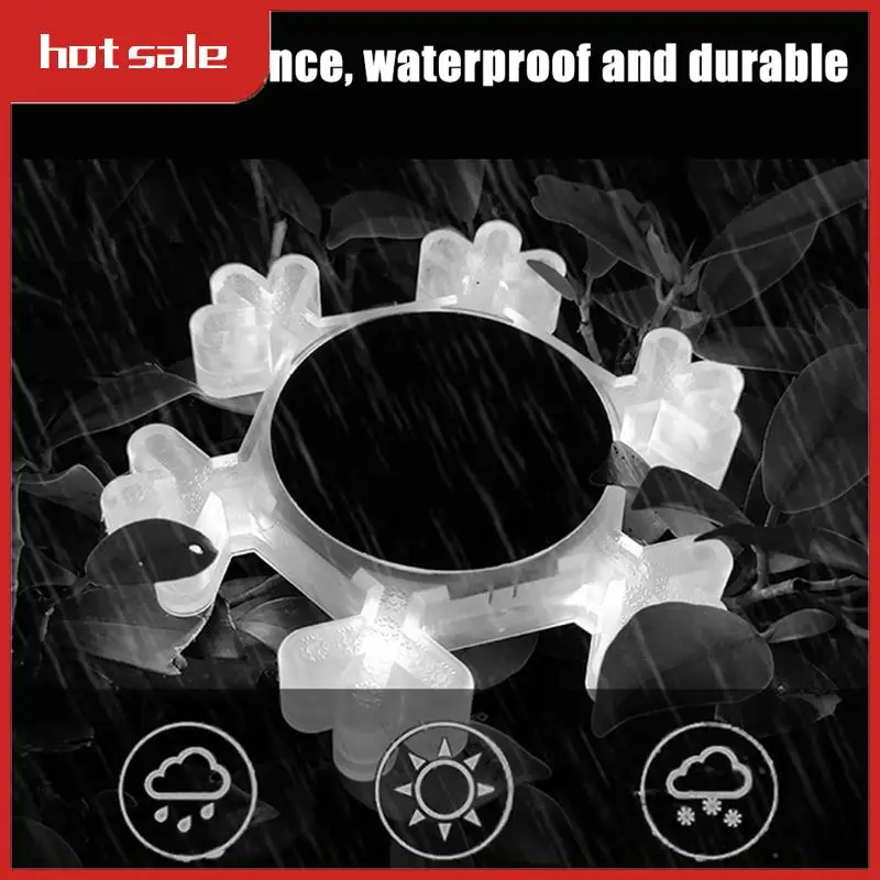 

Solar Ground Lights,4 Pack In-Ground Lights 6 LED Garden Lights Patio Lights Outdoor For Lawn Patio White Light Easy Install