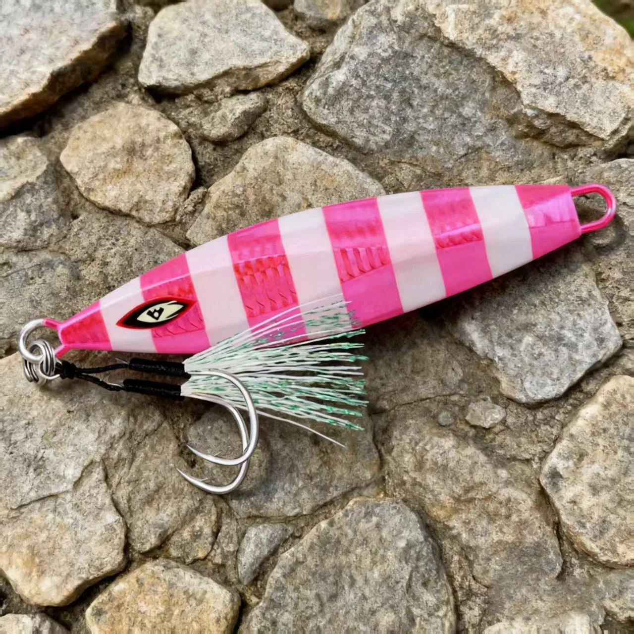 Langsam Jigging Metall Jigs100g 150g 200g 250g 300g Shore Jigging Künstliche Harten Köder Leuchtende Löffel angeln Lockt – Detail 11