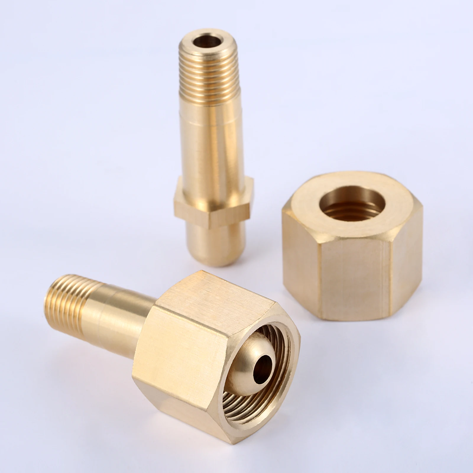 G5/8 To M14*1.5 Oxygen Cylinder Pressure Reducing Valve Interface G5/8 To NPT 1/2 Connector Pressure Regulating Valve Adapter