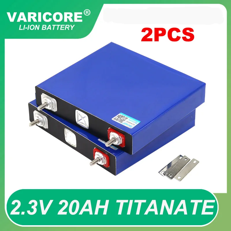 

New 2.3V 20Ah lithium Titanate battery LTO 10C discharge 20000 Cycle DIY 12V 24V low temperature resistant batteries