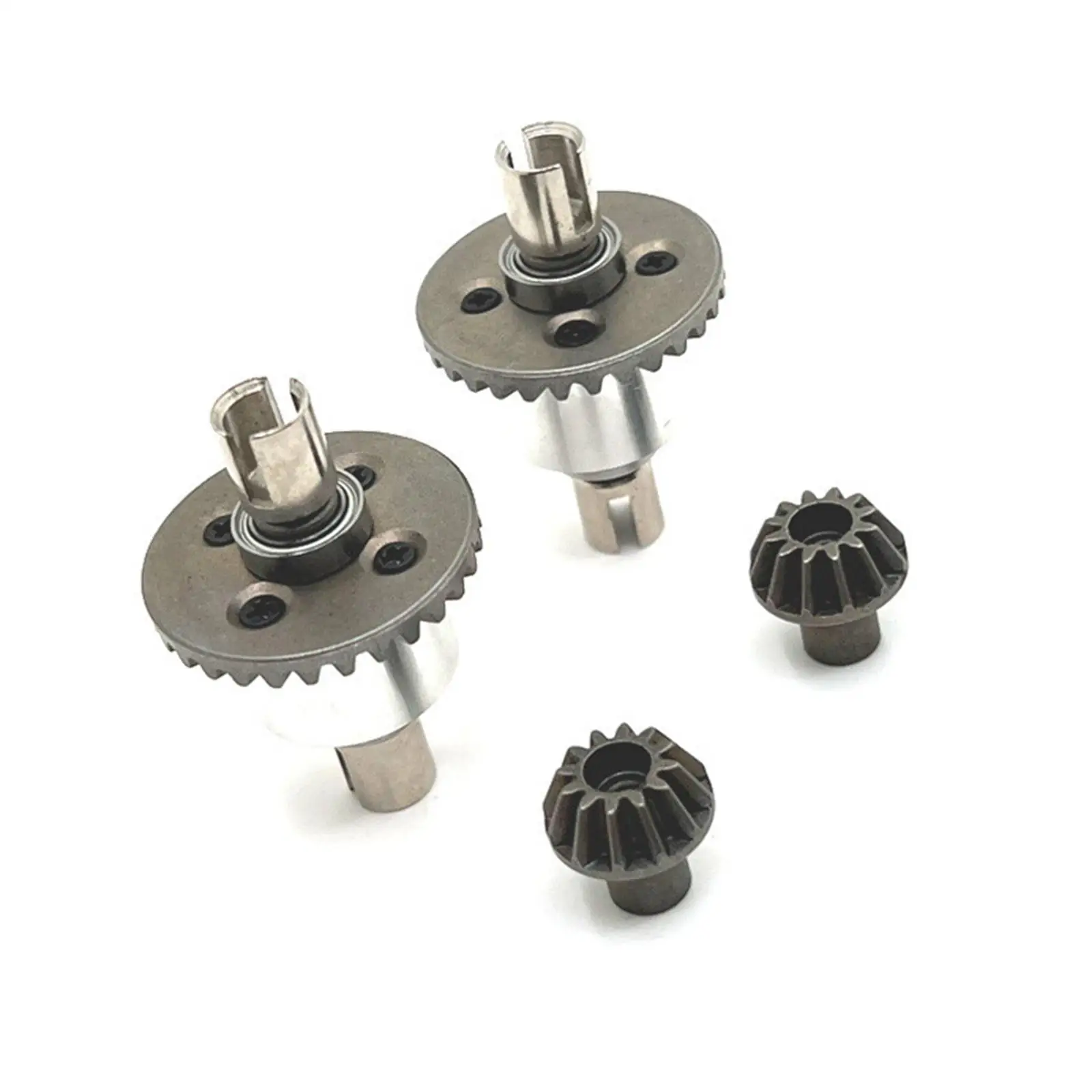 RC Differential Gear Set Replacement Diff Bevel Gears Easy to Install Part for Wltoys 1/12 1/14 124007 144001 124008 RC Vehicle