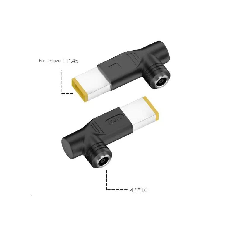 DC 7.9x5.5 7.4x5.0 5.5x2.5 4.5x3.0 6.0x3.7mm To Square Plug Connector Dc Power Adapter Converter for Asus Lenovo Laptop Charger