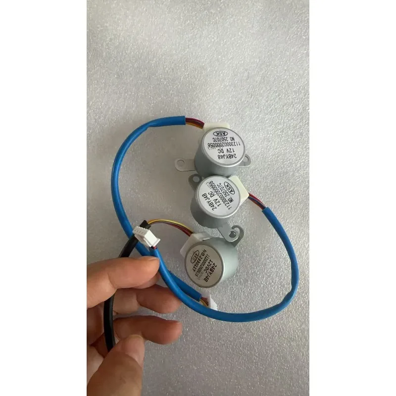 24BYJ48 5-Wire DC 12V for Air Conditioner Hanging 1/1.5p Swing Vane Air Guide Leaf Motor and Up-and-down Sweeping Motor Suitable