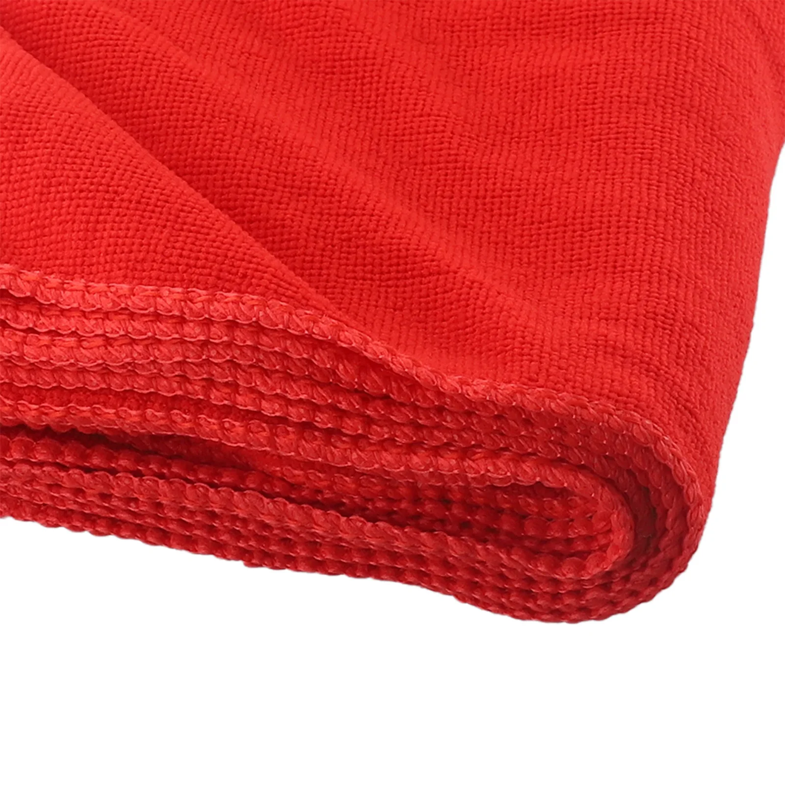 Multi Function 10pcs Red Towels Set Microfiber 30x30cm Bathroom Cleaning Cloth Household Textile Supplies Table Window