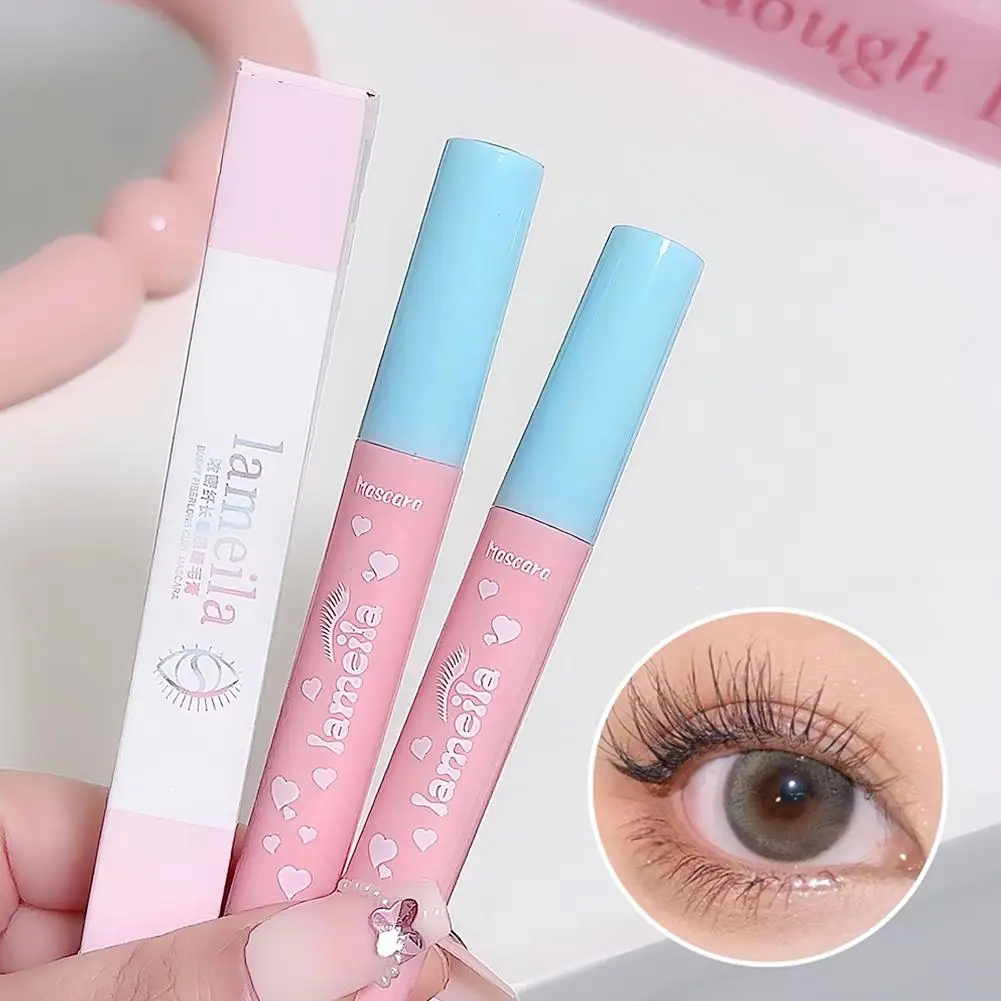 Long-acting Waterproof Mascara Black Curling Lash Extension Non-smudging Easy to Remove Makeup Non-caking Eyelash Eye Cosmetics