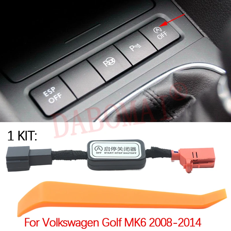 Für VW Volkswagen Multivan T5 T6 Golf 6 Caddy Automatisches Start-Stopp-Motorsystem Deaktivierungsgerät Steuerungssensor Steckerkabel