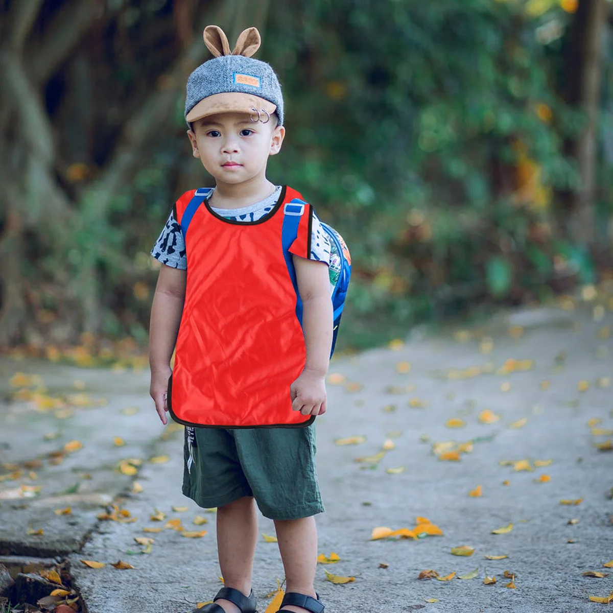 Chaleco de fútbol transpirable azul para niños, chaleco de entrenamiento ligero para deporte de fútbol, uniforme portátil, 6 uds.
