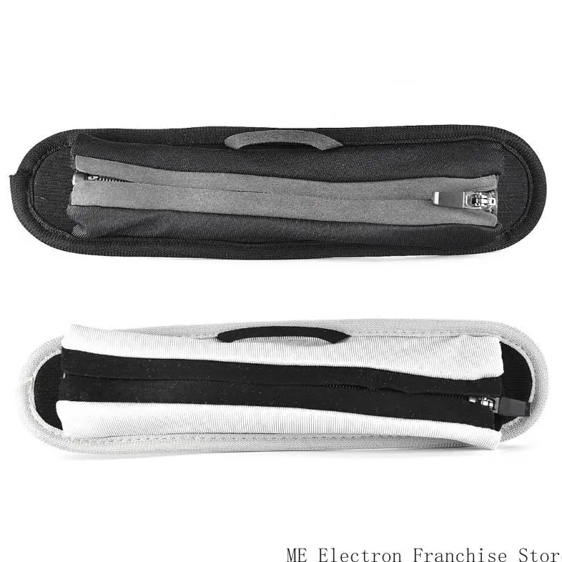 T5EA 소프트 헤드 밴드 쿠션 메쉬 천 지퍼 oneodio A70 A71 용 헤드폰 덮개