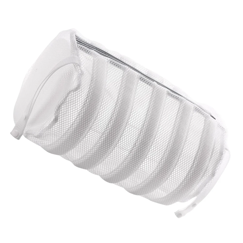 

Shoes Washing Bag Large Mesh Laundry Organizer For Dry Storage Zippered Cylinder Pouch For Men Women