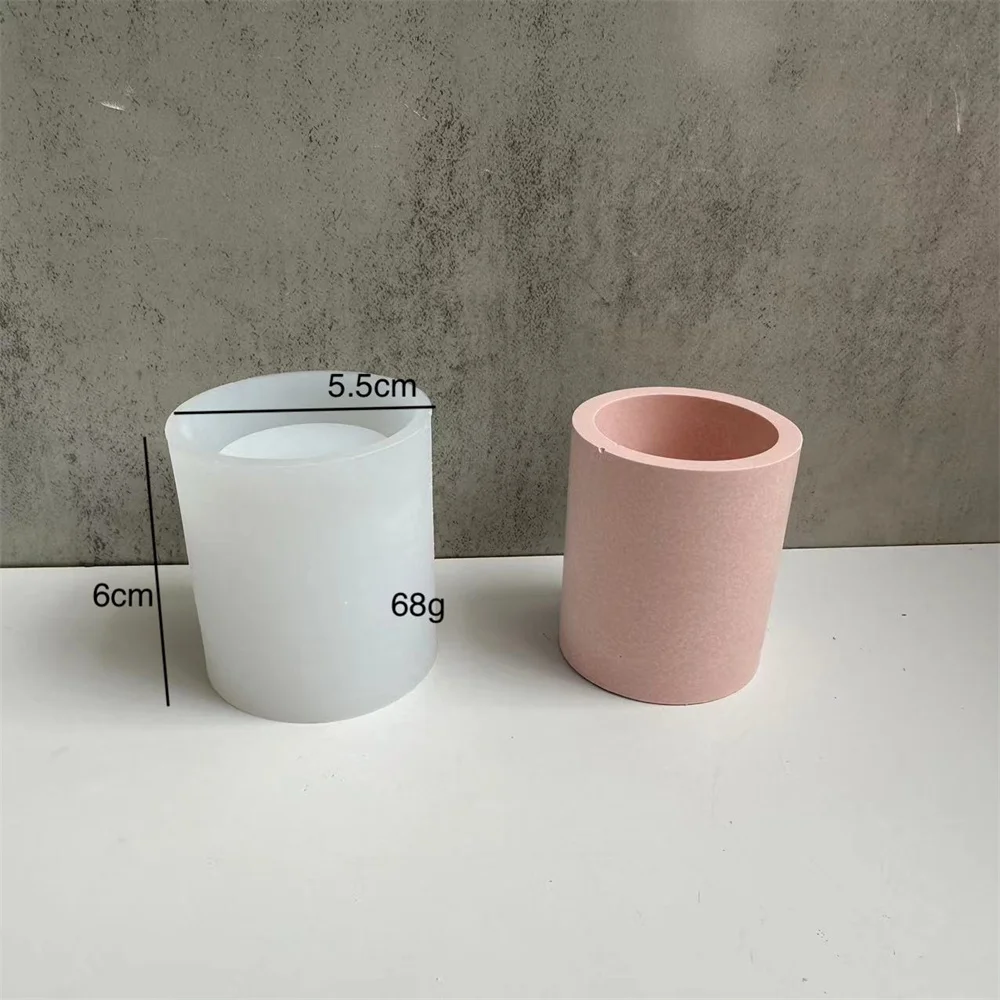 Silicone Mold Manual Environmental Friendly Does Not Crack Easy To Demold Exquisite Pen Holder Silicone Mold Potted Plant