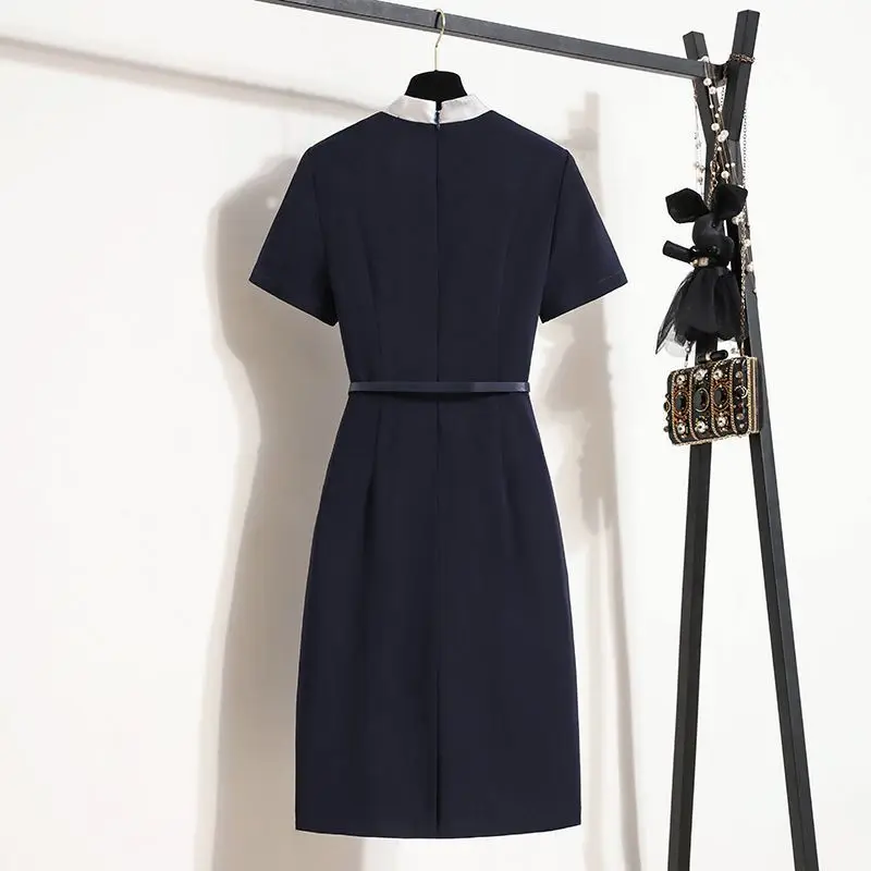 Professional Dress Flight Attendant High-end Hotel Reception Beauty Salon Sales Office Receptionist Workwear For Women Fashion
