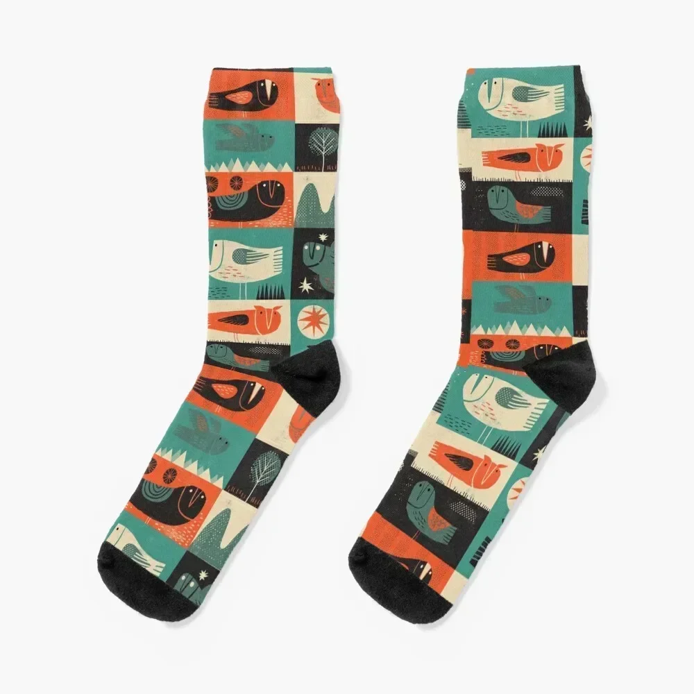 

Owls Socks Climbing Soccer anti-slip with print Mens Socks Women's