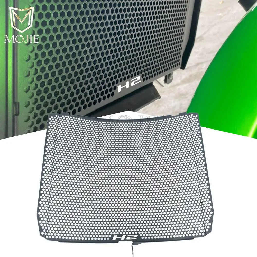 

For Kawasaki Ninja H2 Carbon 2017-2020 NINJA H2 SX SE+ 2019-2020 Motorcycle Radiator Guard Grille Oil Cooler Protective Cover