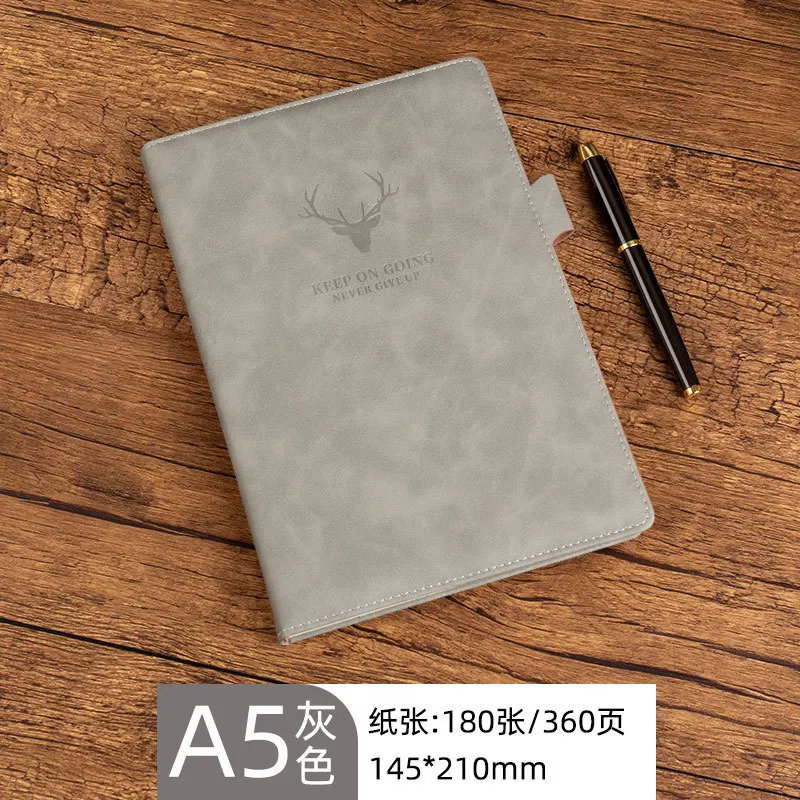 A5  B5 business schedule plan notebook simple soft-faced copy book B5 business sheep skin note meeting book