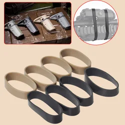 Tactical 4PCS/SET High Strength Elastic Rubber Ring Hunting Airsoft Rubber Band For DBAL A2 PEQ15 Flashlight Laser Sight
