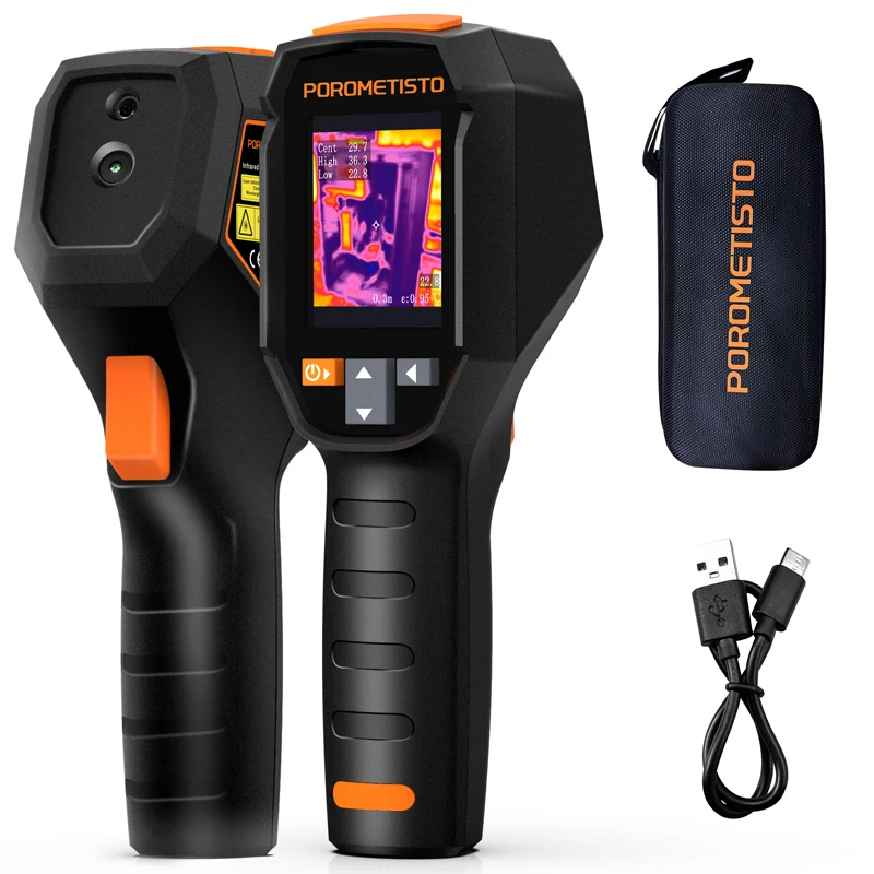 TI01 Handheld Thermal Imager Camera Non-Contact Thermometer 240X240IR Resolution Infrared Camera For Repair PCB, Pipeline Detect