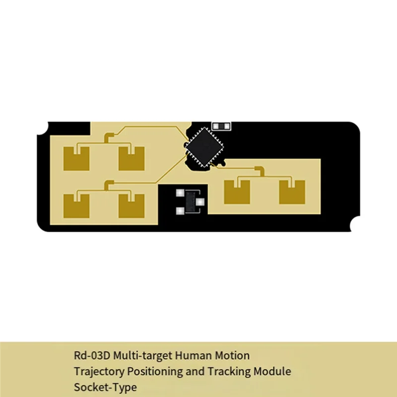 Module Radar A25P 24GHZ Rd-03D Rd-03, suivi de mouvement humain, localisation de trajectoire multi-cible, antenne PCB