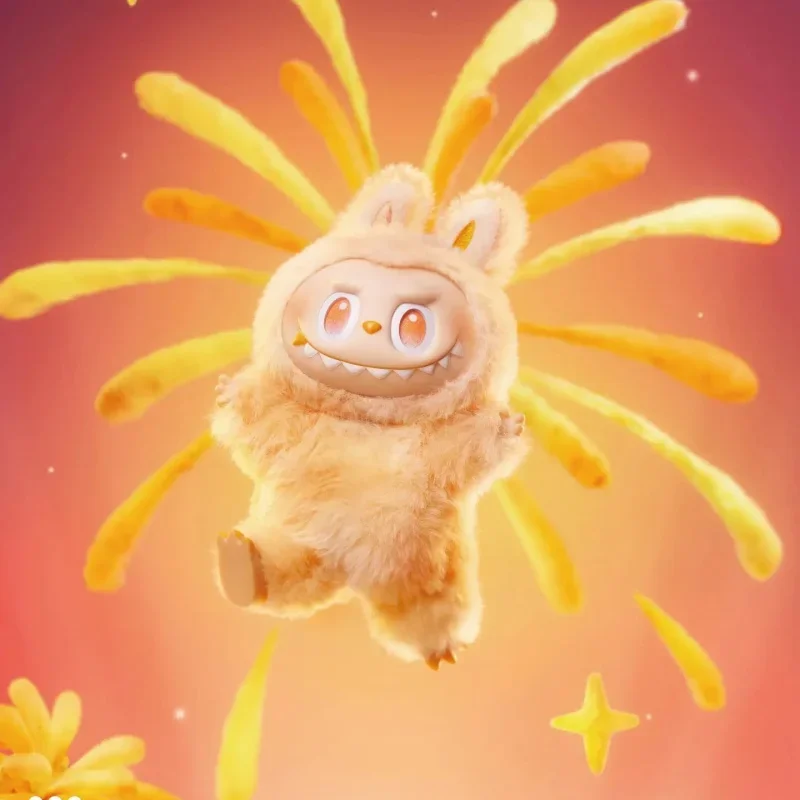 2025 POPMART Labubu V3 الوحوش الكبيرة في سلسلة الطاقة الفينيل قلادة صناديق أعمى Kawaii الشكل الوجه دمية المفاتيح هدايا عيد الميلاد