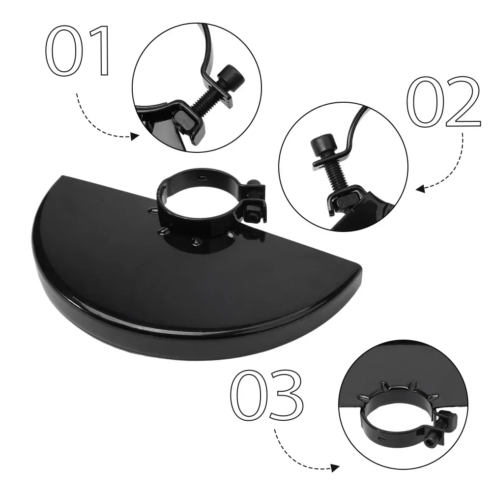 Imagem -03 - Angle Grinder Roda Protector Capa Metal Ferramenta de Peças Dewalt Milwaukee Bosch Makita 100 115 125 150 180 230