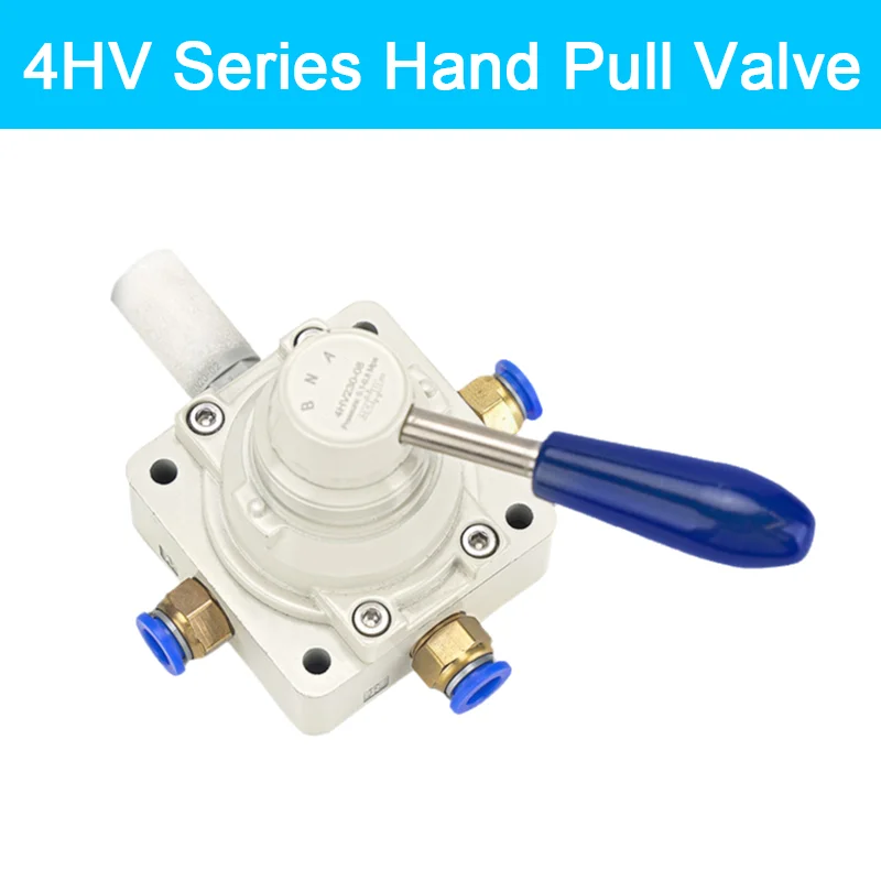 

AirTAC Type 4HV Series Hand Pull Valve 1/4'' 3/8'' 1/2'' Hand Rotating Control Pneumatic Air Lever Valve 4HV210-08 4HV310-10